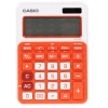 Калькулятор настольный Casio MS-20NC-RG-S-EC [12, Бухгалтерский, пластик, Оранжевый]