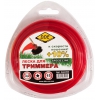 Корд триммерный в блистере DDE "Speed line" (звезда) 644-955 [3,0 мм х 15 м, красный]