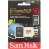 Флеш карта microSDHC 16Gb Class10 Sandisk SDSQXSG-016G-GN6MA Extreme PLUS + adapter