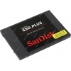 SSD 240 Gb SATA 6Gb/s SanDisk PLUS  <SDSSDA-240G-G26>  2.5"  TLC