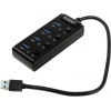 Orico <W9PH4(-U3)-BK> 4-Port USB3.0 Hub  с выключателями