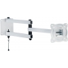 Кронштейн для телевизора Kromax AUTO-ARM-1 белый 10"-28" макс.20кг настенный поворот и наклон (20229)
