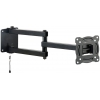 Кронштейн для телевизора Kromax AUTO-ARM-1 черный 10"-28" макс.20кг настенный поворот и наклон (20228)