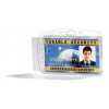 Держатель для 2 пропусков Durable 8924-19 54х85мм прозрачный (упак.:10шт)