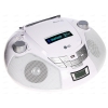 Магнитола LG SB19WT [CD/CD-R/RW/CD MP3, FM-радио,Bluetooth, USB, 2x0,5Вт, белый]