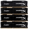 Память DIMM DDR4 16384MBx4 PC19200 2400MHz Kingston HyperX Fury Black CL15 [HX424C15FBK4/64]