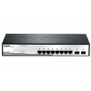 Коммутатор D-Link DGS-1210-10  8x10/100/1000BASE-T