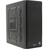 Miditower Exegate <TP-209> Black&Silver ATX  500W (24+4+6/8пин)
