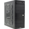Miditower Exegate <TP-208> Black&Silver ATX  400W (24+4+6/8пин)