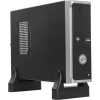 Minitower  Exegate <MI-205L> Black&Silver Mini-ITX  300W (24+4пин) <EX249478RUS>