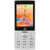 Сотовый телефон Fly TS112 2.8" White GSM/3SIM/320x240/1.3Мп/microSD/BT/GPRS/FM
