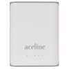 Портативный аккумулятор Aceline HC XL [10000 mAh,встроенный кабель, LED-фонарь]