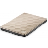 Внешний HDD Seagate 2TB Backup Plus Ultra Slim [STEH2000201] 2.5" USB 3.0 золотистый