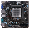 Плата MSI N3150I ECO Intel Celeron N3150 2xSODIMM DDR3-1600 HDMI/DSub 8ch 2xSATA3 2xUSB3 COM GLAN mini-ITX
