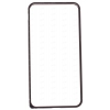 Чехол Alum Bumper и защитная пленка для Apple iPhone 6 Plus, черный Deppa