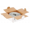Кабель UTP, 4 пары, одножильный (solid), кат. 5e, (0,50 mm), СCA, PVC, BaseLevel, 100m, Внутренний