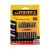 Набор бит STAYER "MASTER" 2605-H10_z01 [двухсторонние в пластиковом держателе, Cr-V, 10 шт]