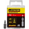 Набор бит STAYER 26201-1-25-10_z01 [ProFix Phillips, тип хвостовика C 1/4", № 1, L=25мм, 10шт]