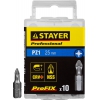Набор бит STAYER 26221-1-25-10_z01 [ProFix Pozidriv, тип хвостовика C 1/4", № 1, L=25мм, 10шт]