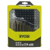 Набор оснастки RYOBI RAK86 MIX 86 шт.  
