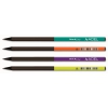 Карандаш чернографит. Adel BlackLine DEEP 203-1130-764 HB трехгран. черное дерево корпус ассорти (мин.кол.72)