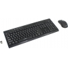 OKLICK Wireless  Keyboard & Optical Mouse <280M> Black (Кл-ра, USB,FM+Мышь 6кн, Roll,  USB, FM) <337456>