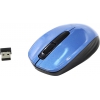 OKLICK Wireless Optical Mouse <475MW> <Black-Blue> (RTL) USB  3btn+Roll <945833>