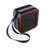 Колонка портативная Promate aQuaBox [1x 3 Вт, Bluetooth, Handsfree, AUX, 800 мА*ч, IPX5, время работы - 10 ч, чер.+ кр.]