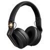 Наушники накладные Pioneer HDJ-700-N 1.2м черный/золотистый проводные (оголовье)
