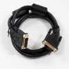 Кабель а/в VCOM 1.8m м DVI-DVI Dual Link 25M-25M 2 фильтра VDV6300-1.8M