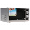 Микроволновая печь BBK 23MWS-929M/BX  [23л, 900Вт, соло, механическое  управление]  черный/нерж.сталь