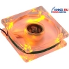 Gembird <FANCASE-L5-M/BALL> Colorful PC Case Fan (оранжевый, SMART, 80x80x25mm, 27дБ, 2500 об/мин)