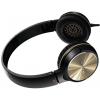 Наушники Pioneer SE-MJ532-N [накладные, закрытые, 10-30000 Гц, каб 1.2м, разъем 3.5мм, черно-зол.]