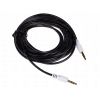 Кабель соединительный 3.5 Jack (M) - 3.5 Jack (M), 5m, Cason, пластиковый коннектор, белый