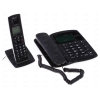 Радиотелефон Alcatel E100 Black/white [Проводной+DECT, АОН, Caller ID, тел.справ.50 зап, пам.10 выз., гр.связь, будил.]
