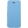 Флип книжка Forma YST для Apple iPhone 5/5S, полиуретан, голубой