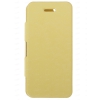 Флип книжка Forma YST для Apple iPhone 5/5S, полиуретан, желтый
