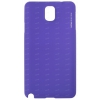 Чехол Air Case и защитная пленка для Samsung Galaxy Note 3,фиолетовый, Deppa
