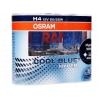 Галогеновая лампа Osram 12 В, H4, 60/55 Вт, Cool Blue Hyper 5000 K [комплект 2 шт]