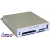 3.5" 6-IN-1 INTERNAL USB <SILVER> 1-PORT USB + CF/MD/SM/MMC/SD/MS CARD READER/WRITER