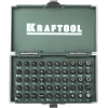 Набор бит KRAFTOOL 26065-H50 [кованые, торсионные, Cr-Mo, система насечек "NSS", 50 предметов, в боксе]