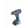 Дрель-шуруповерт Bosch GSR 18-2-Li Plus аккум. патрон:быстрозажимной (кейс в комплекте) (06019E6120)