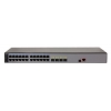 Коммутатор 24PORT GE 4SFP S5700S-28P-LI-AC HUAWEI Коммутатор Huawei S5700S-28P-LI-AC (24xGE RJ45, 4xGE SFP; F/S: 42Ms/256Gbs; MAC: 8k; Управление: L2, Full; IGMP/MLD snooping; STP/RSTP/MSTP/ERPS, OAM, RRPP/SEP/Smart Link; sFlow, QoS, ACL; Auto MDI/MDIX, VLAN, Jumbo Frame, IPv6; SVF; PSU: AC) [023538