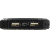 Внешний аккумулятор KS-is KS-299 Black (2xUSB 2.1А, 10000mAh, 1 адаптер, фонарь,  солнечная  панель,  Li-lon)