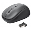 Мышь беспроводная Trust Yvi Wireless Mini Mouse(18519), 1600dpi, Gray, USB