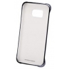 Накладка на корпус Samsung для Samsung Clear Cover A7 2016, пластик, черный