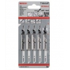Набор пилок для лобзика Bosch 2608630031 [AО, HCS, 5 шт.]