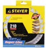 Диск пильный Stayer 3682-210-30-48 [210х30, 48 зуб., по дереву]