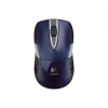Мышь Logitech M525 синий оптическая (1000dpi) беспроводная USB (2but) (910-004933/910-002601)