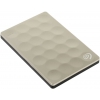 Seagate Backup Plus Ultra Slim <STEH1000201> Gold 1Tb  2.5"USB3.0 (RTL)